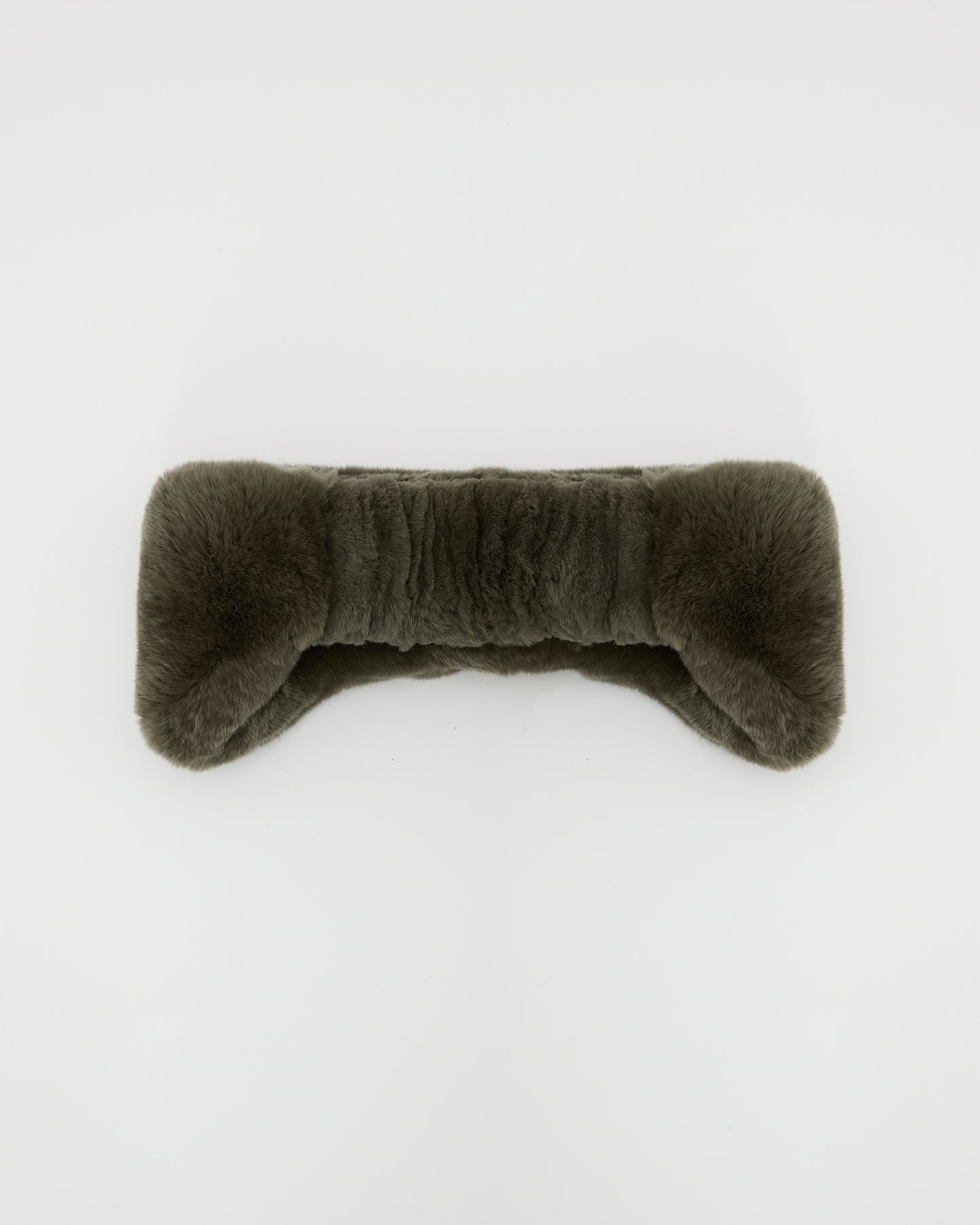 Rex rabbit fur headband -Yves Salomon