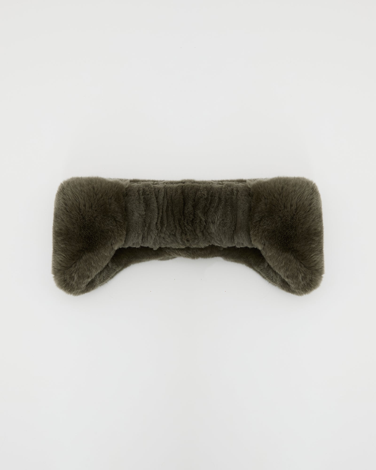 Rex rabbit fur headband -Yves Salomon