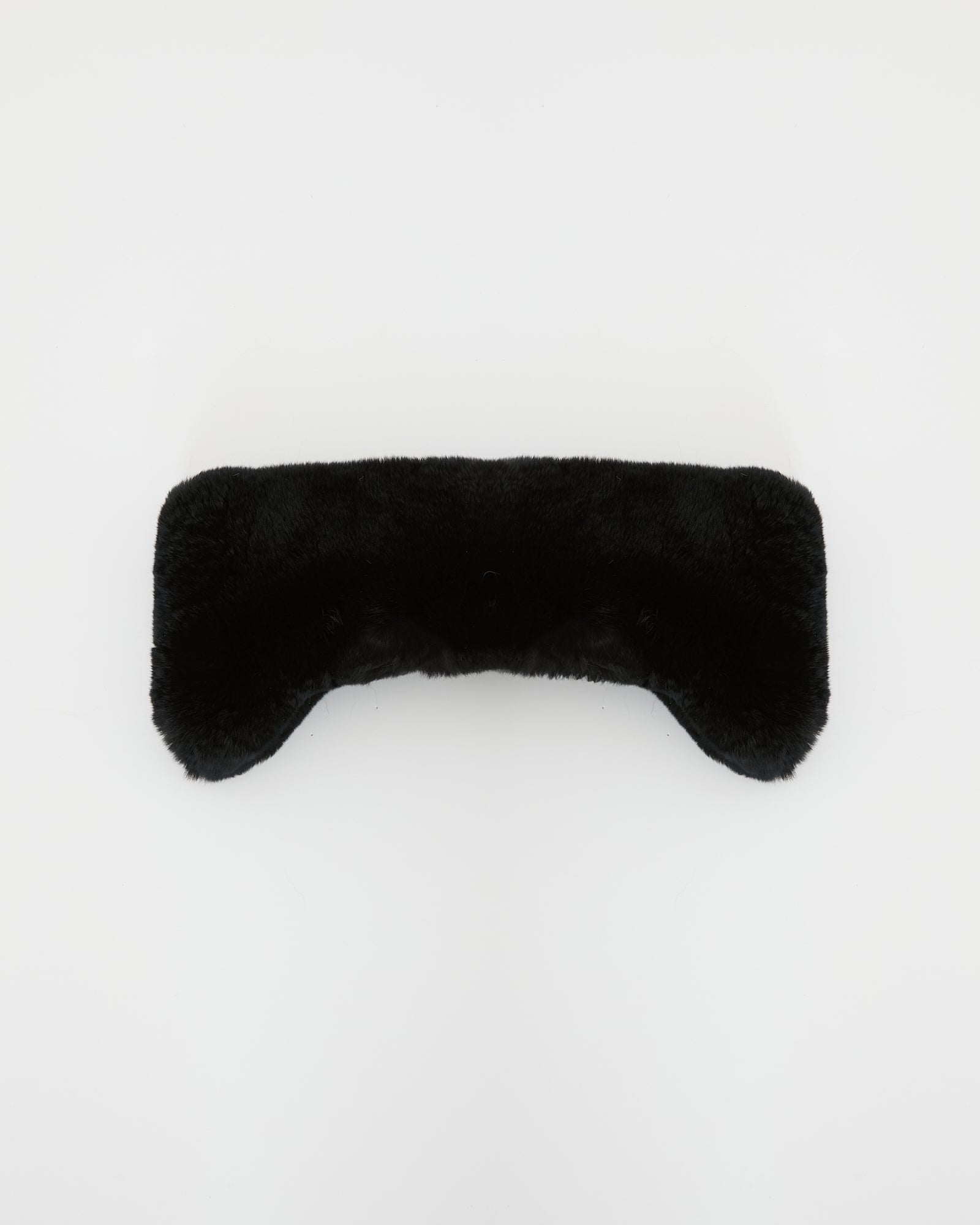Rex rabbit fur headband -Yves Salomon