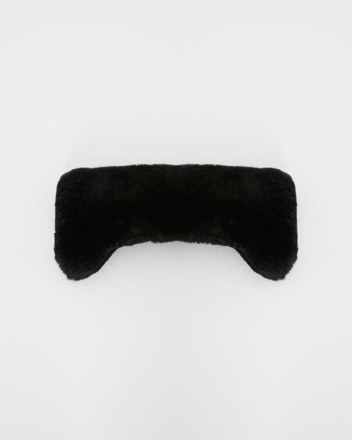 Rex rabbit fur headband -Yves Salomon
