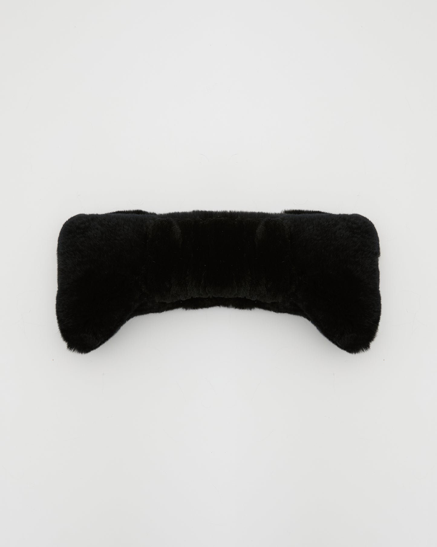 Rex rabbit fur headband -Yves Salomon