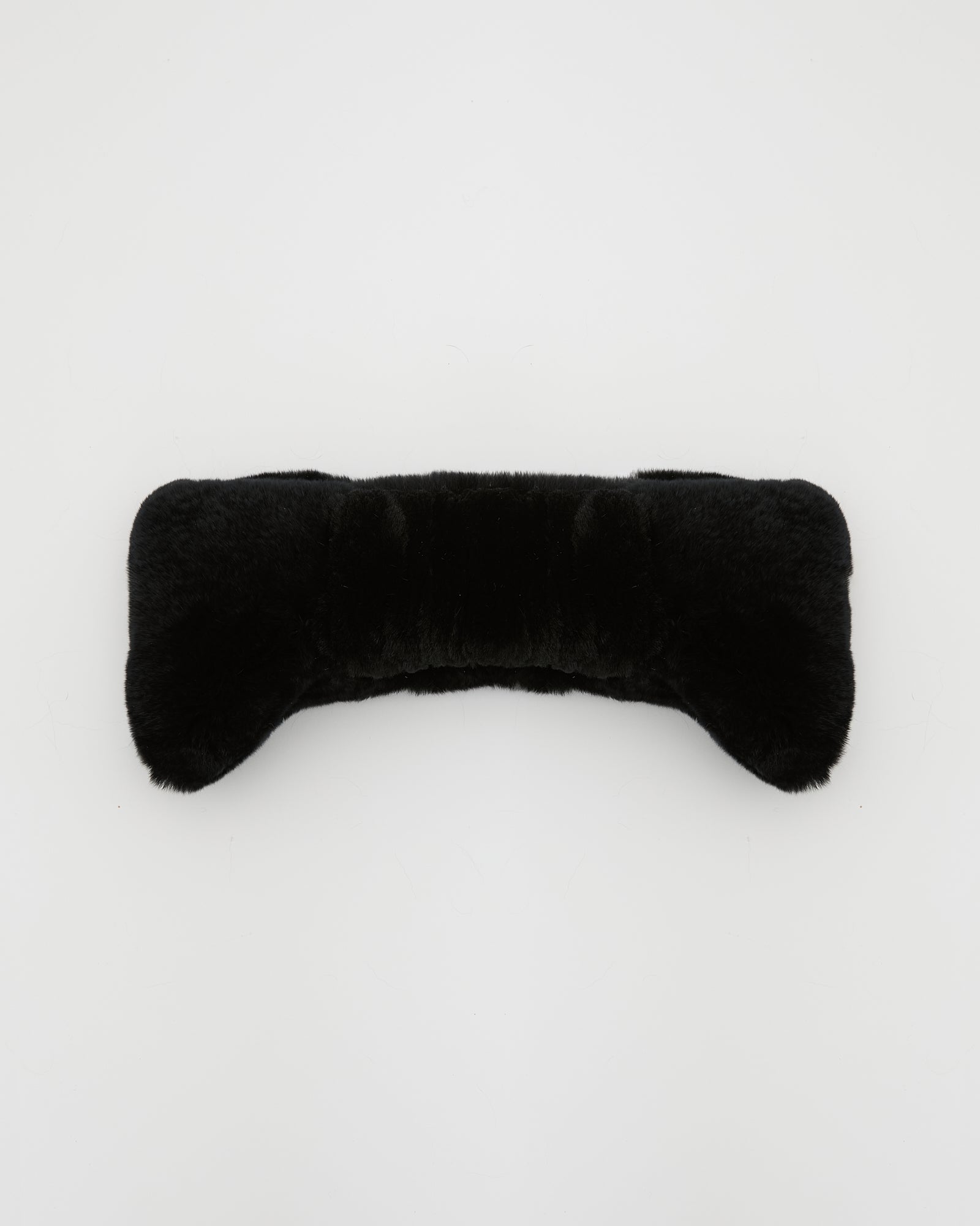 Rex rabbit fur headband -Yves Salomon