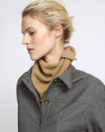 100% cashmere knit bandana
