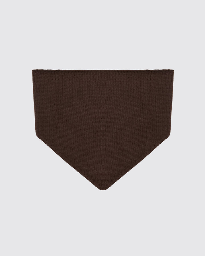 100% cashmere knit bandana -Yves Salomon