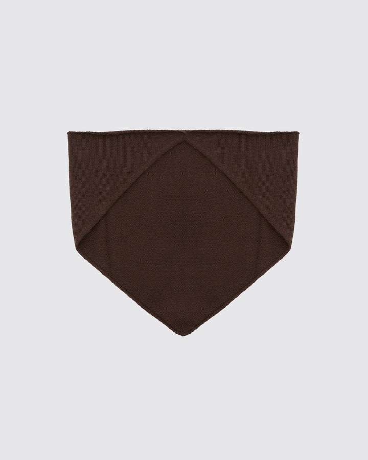 100% cashmere knit bandana -Yves Salomon