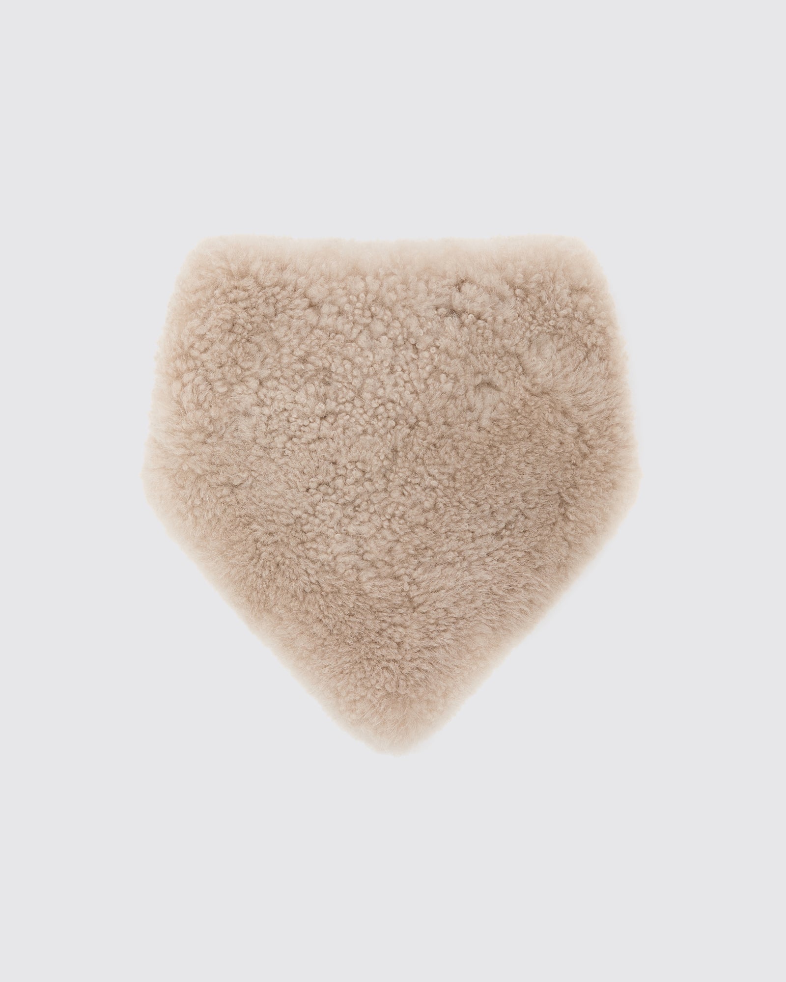 Cashmere lambskin shearling bandana -Yves Salomon