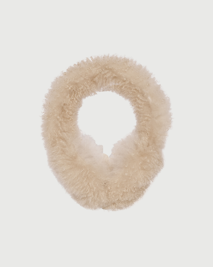 Cashmere lambskin shearling earmuffs - Yves Salomon - New Fall Winter Collection
