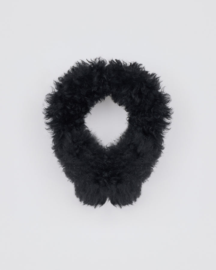 Cashmere lambskin shearling earmuffs - Yves Salomon - New Fall/Winter Collection