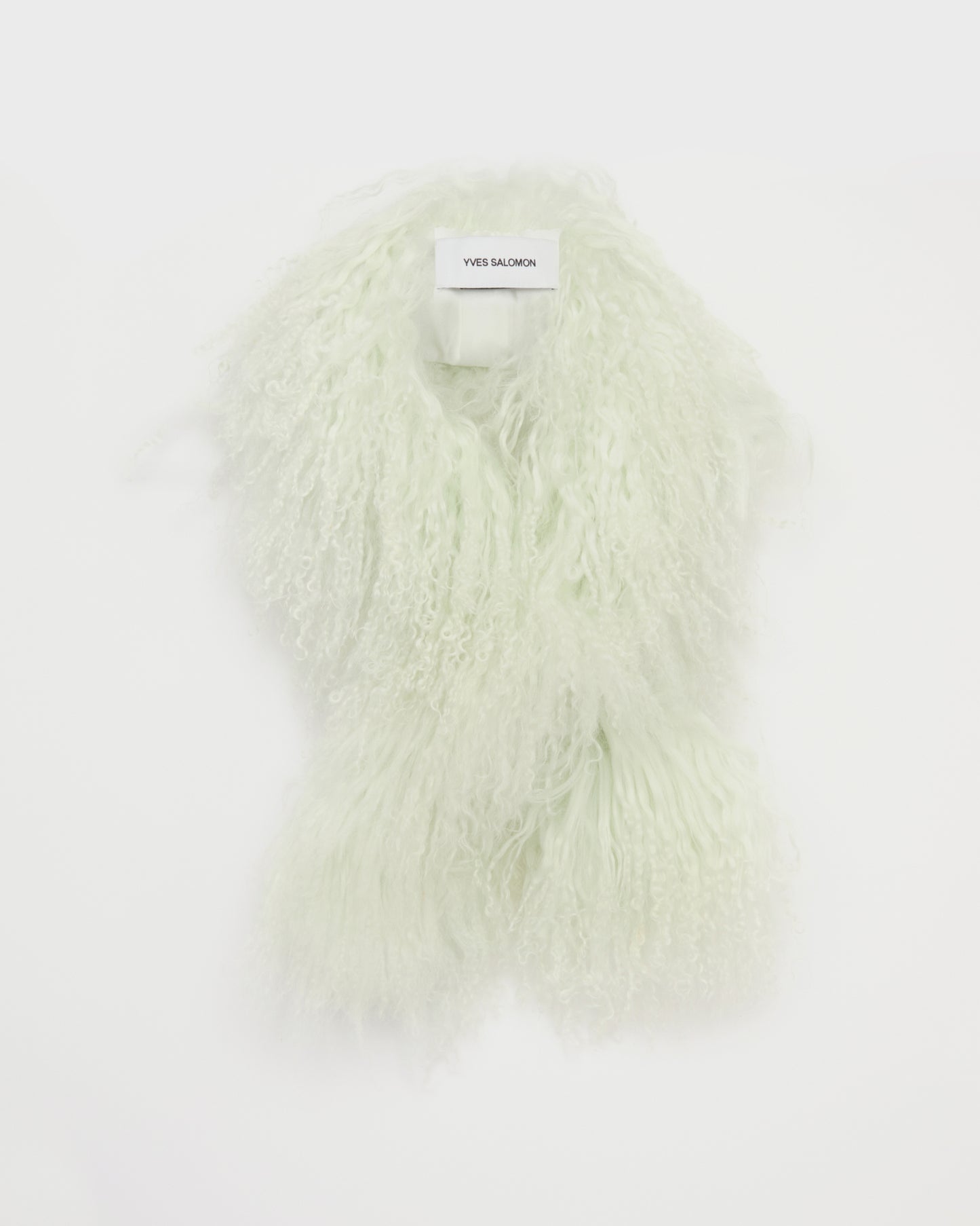 Mongolian shearling scarf -Yves Salomon