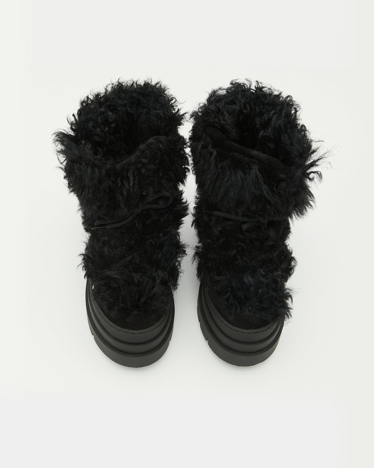 Merino lambskin shearling boots -Yves Salomon