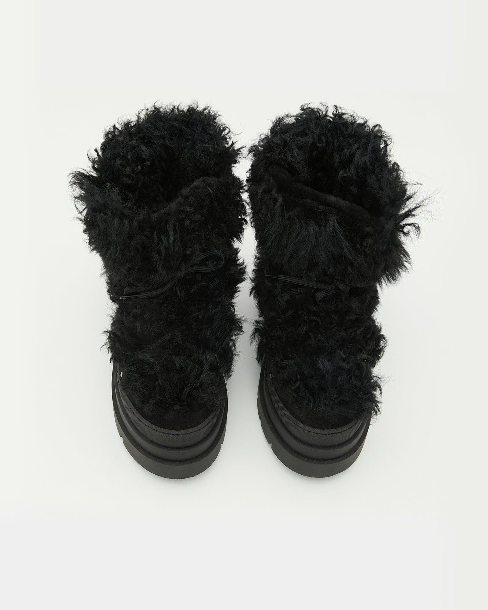 Merino lambskin shearling boots -Yves Salomon
