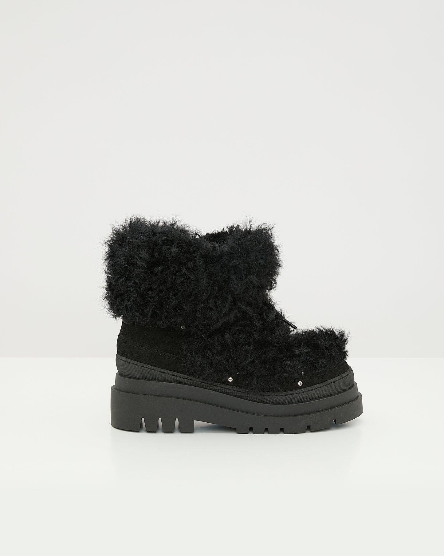 Merino lambskin shearling boots -Yves Salomon