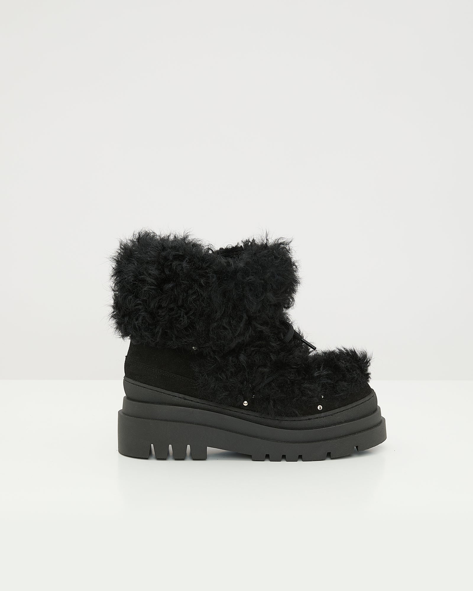 Merino lambskin shearling boots -Yves Salomon