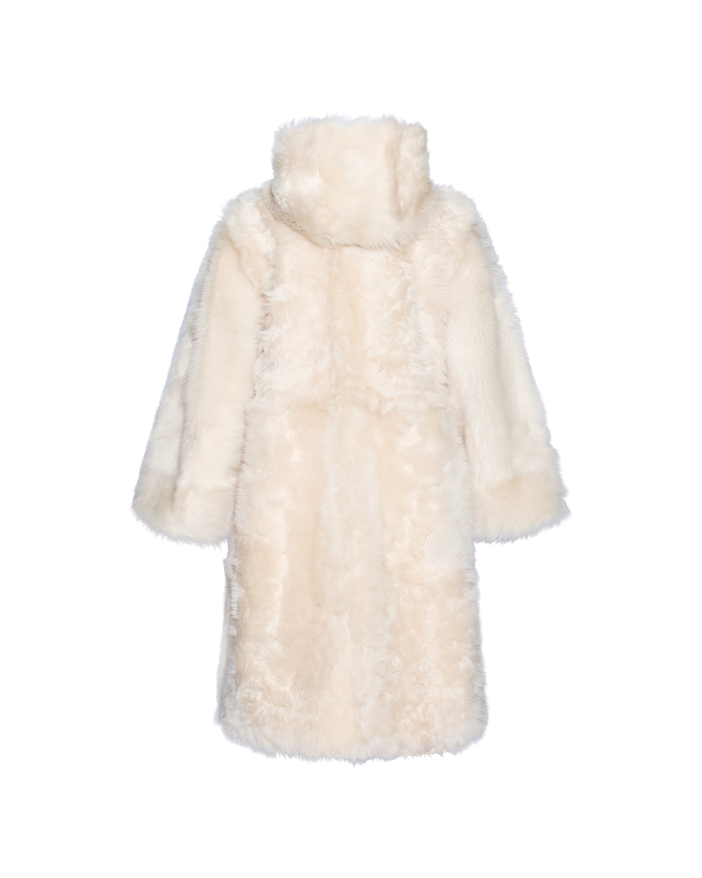 Long Toscana lambskin parka styled coat -Yves Salomon