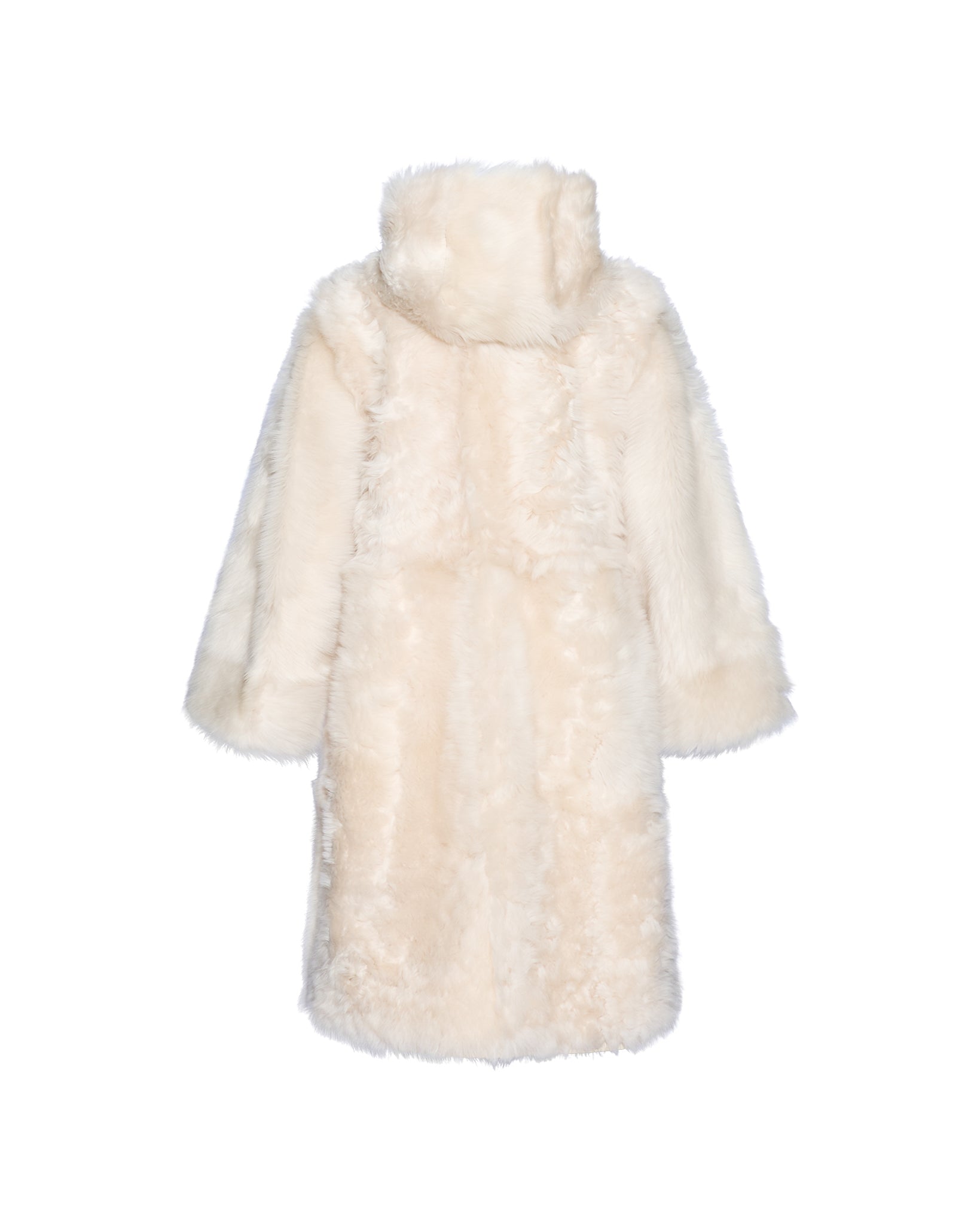 Long Toscana lambskin parka styled coat -Yves Salomon