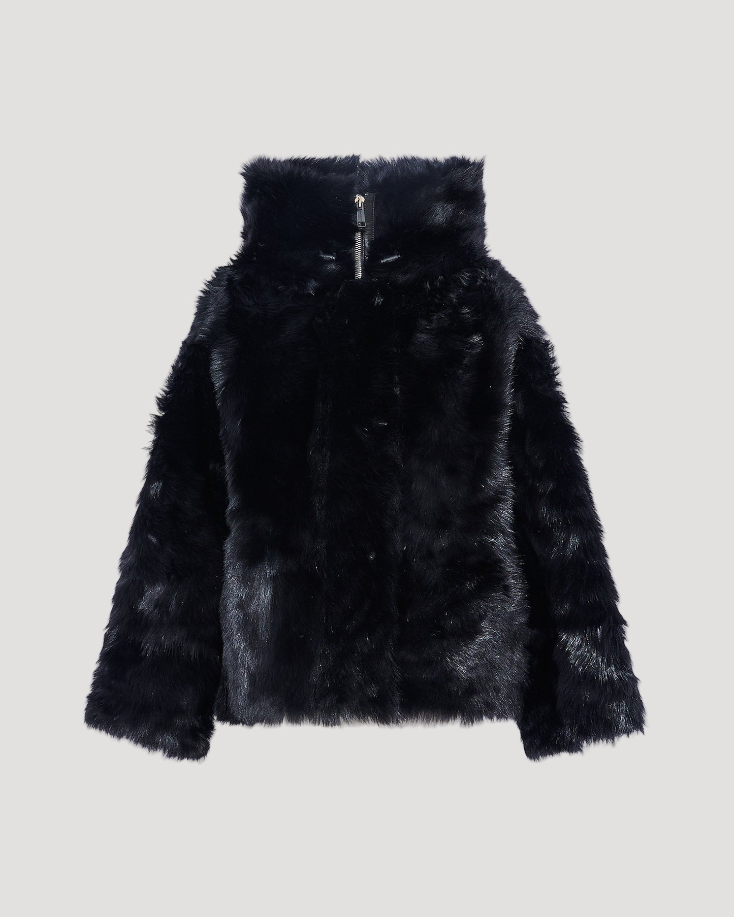 Short Toscana lambskin shearling parka