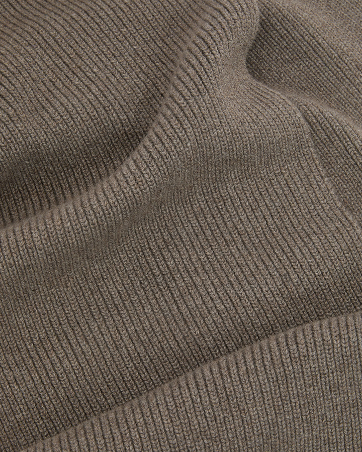 100% cashmere thick knit scarf -Yves Salomon
