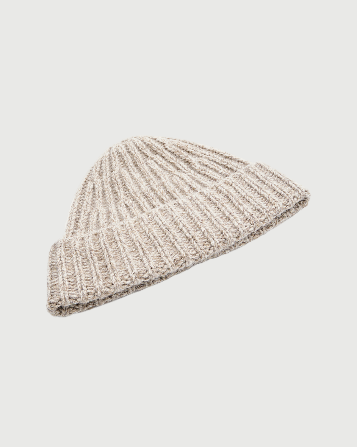 100% cashmere thick knit marl beanie - Yves Salomon - New Fall Winter Collection