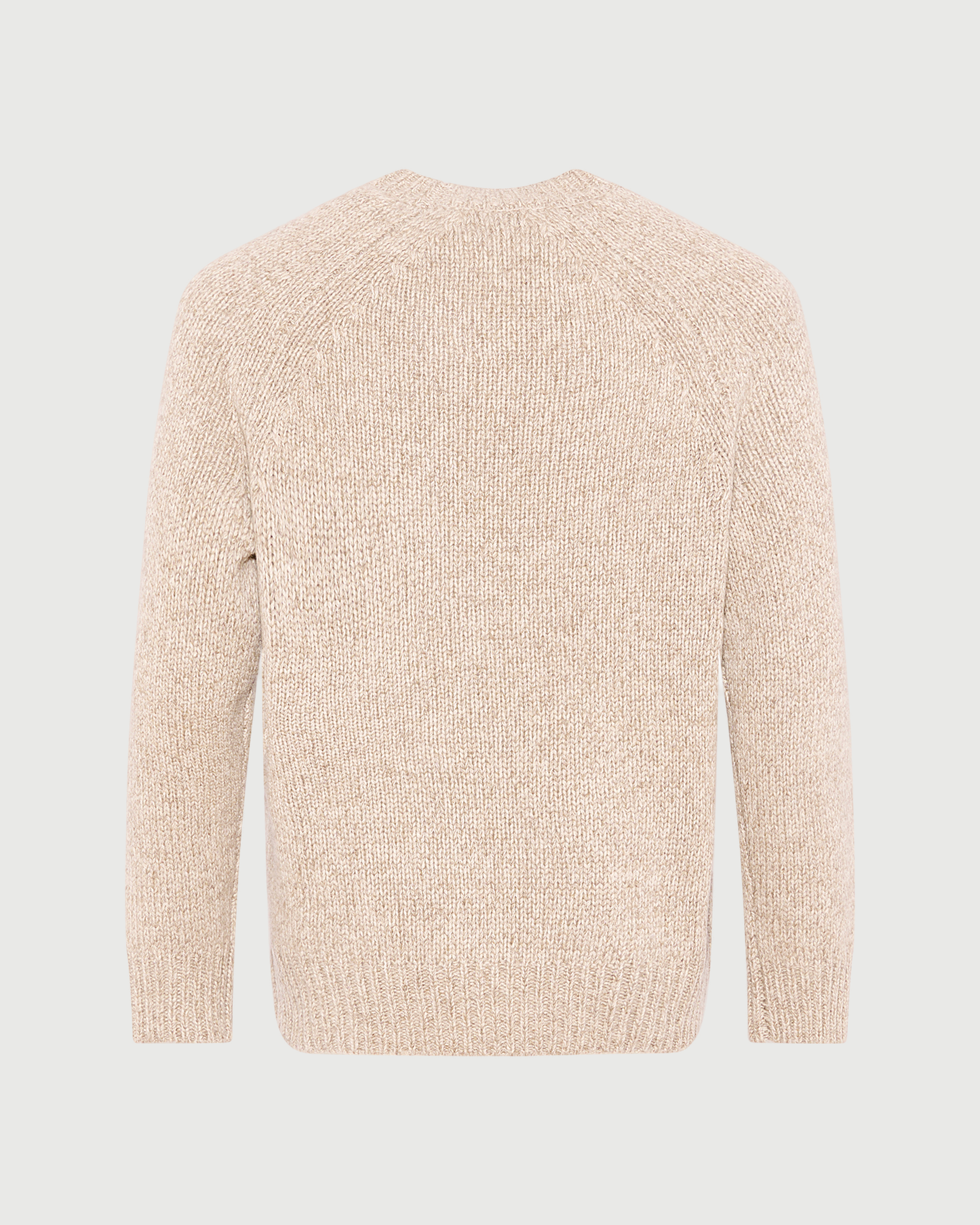 Crew neck jumper in 100% cashmere thick knit - Yves Salomon - New Fall Winter Collection