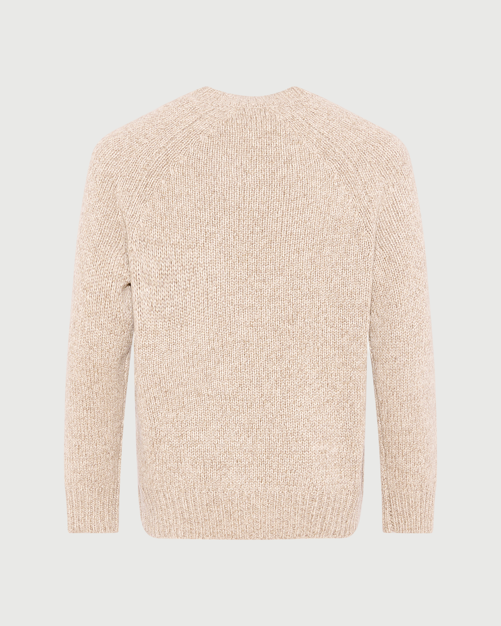 Crew neck jumper in 100% cashmere thick knit - Yves Salomon - New Fall Winter Collection