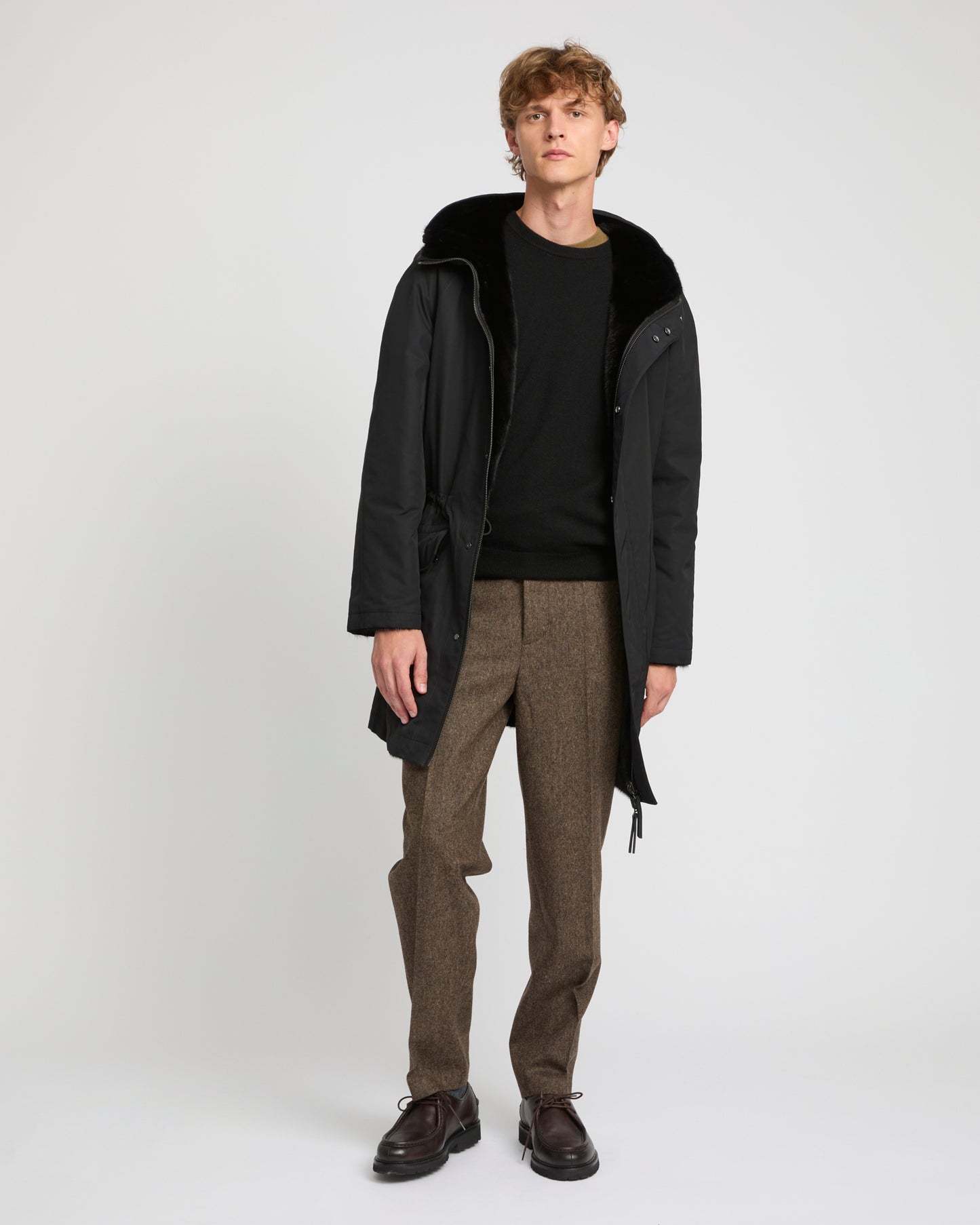 Reversible mink fur parka -Yves Salomon