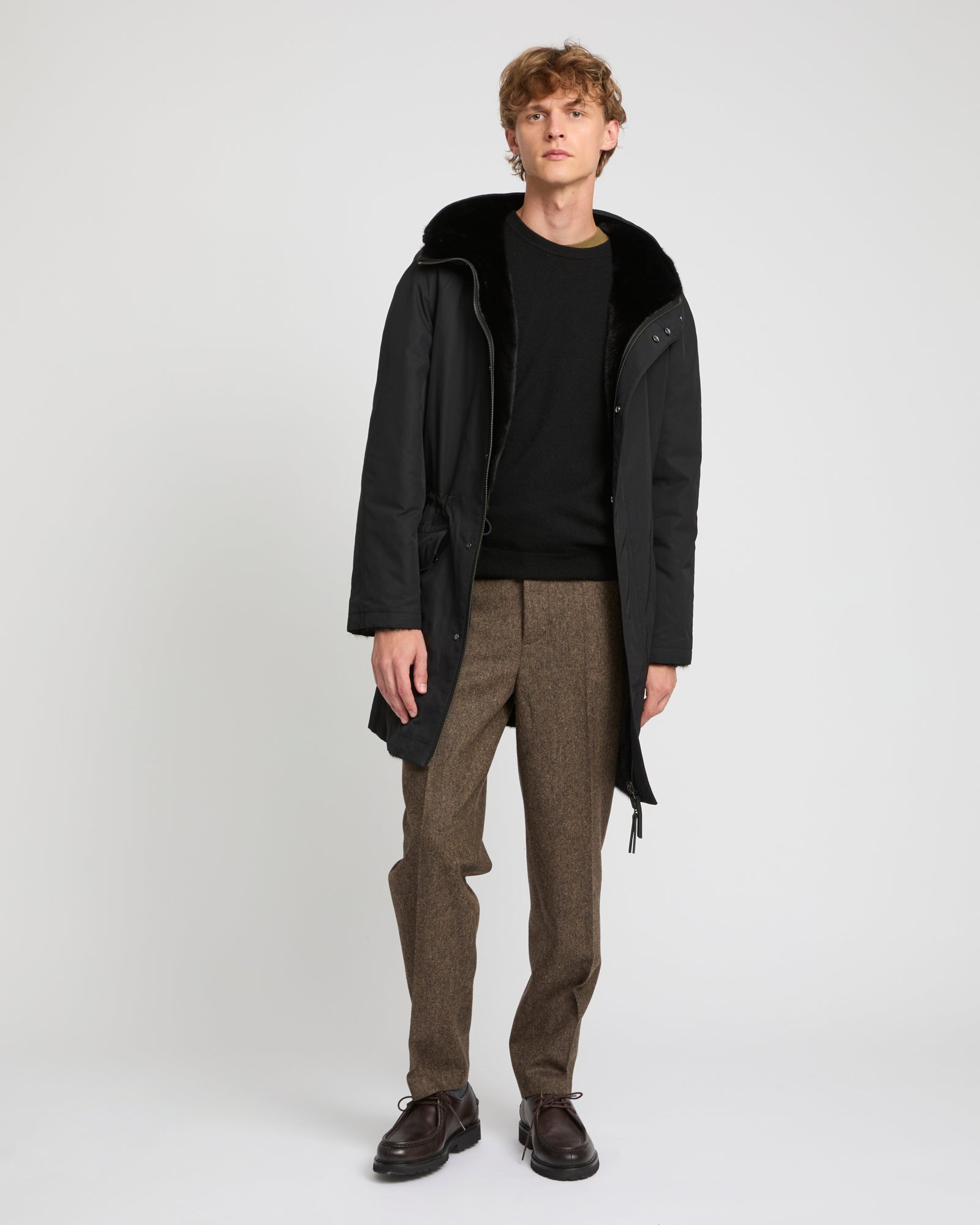 Reversible mink fur parka -Yves Salomon