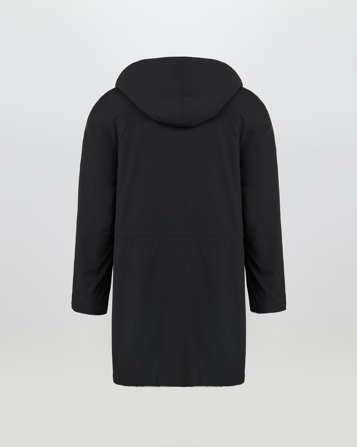 Reversible long-haired mink fur and technical fabric parka - Yves Salomon - New Fall/Winter Collection