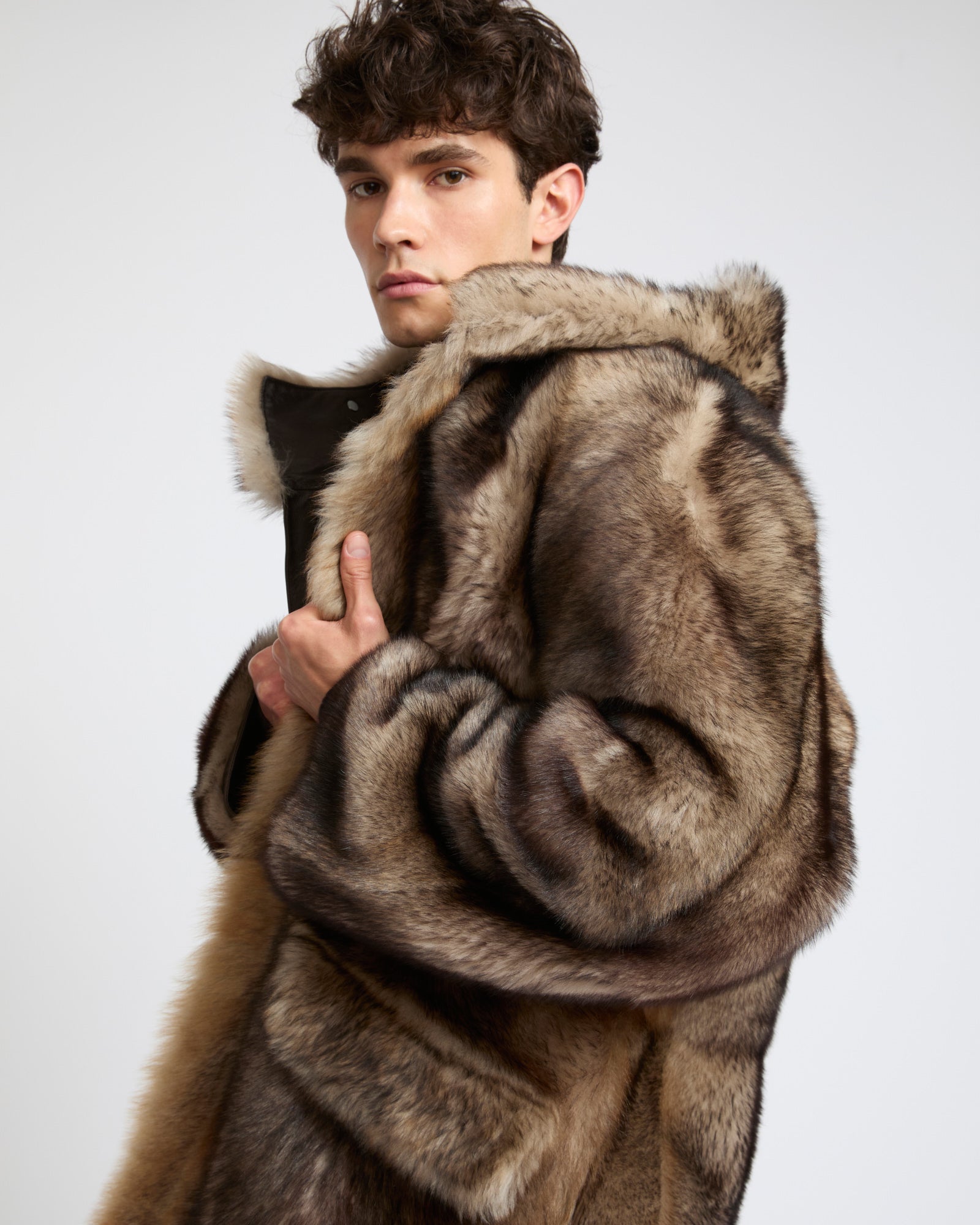 Reversible Toscana shearling fur-effect parka - Yves Salomon - New Fall Winter Collection