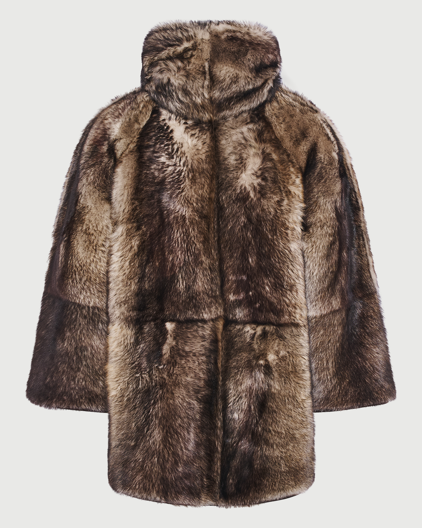 Reversible Toscana shearling fur-effect parka - Yves Salomon - New Fall Winter Collection