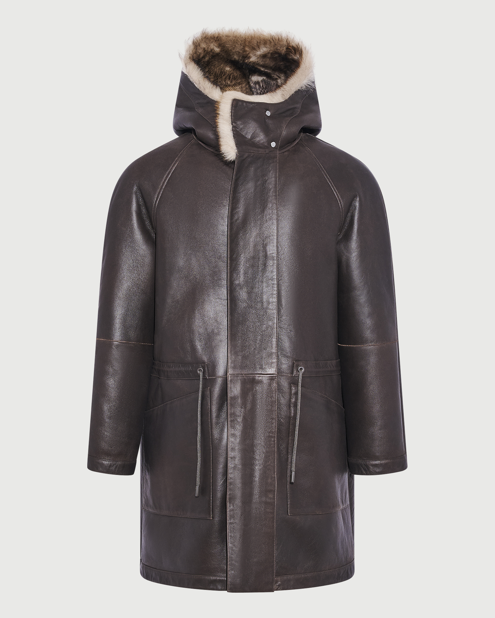 Reversible Toscana shearling fur-effect parka - Yves Salomon - New Fall Winter Collection
