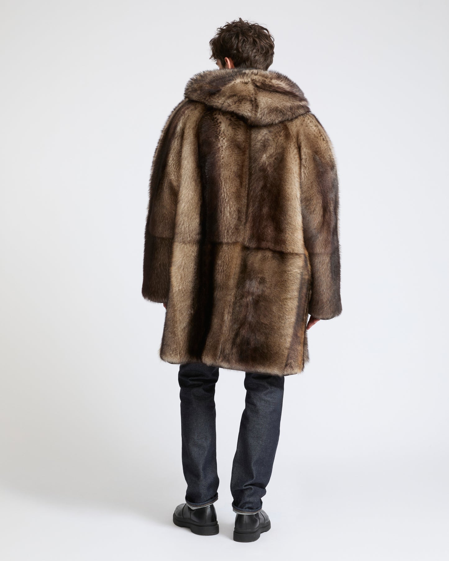 Reversible Toscana shearling fur-effect parka - Yves Salomon - New Fall Winter Collection