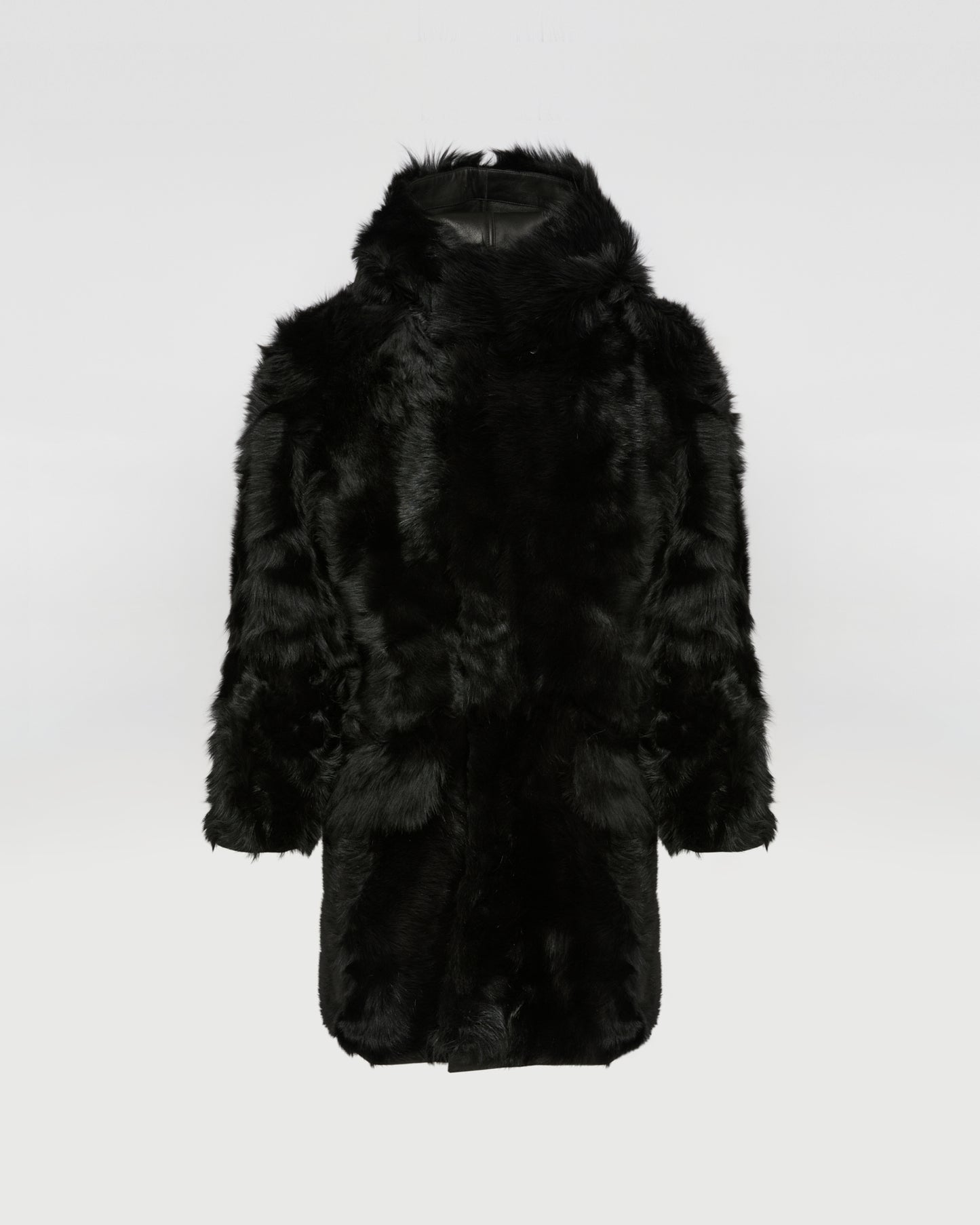 Toscana lambskin shearling parka style coat -Yves Salomon
