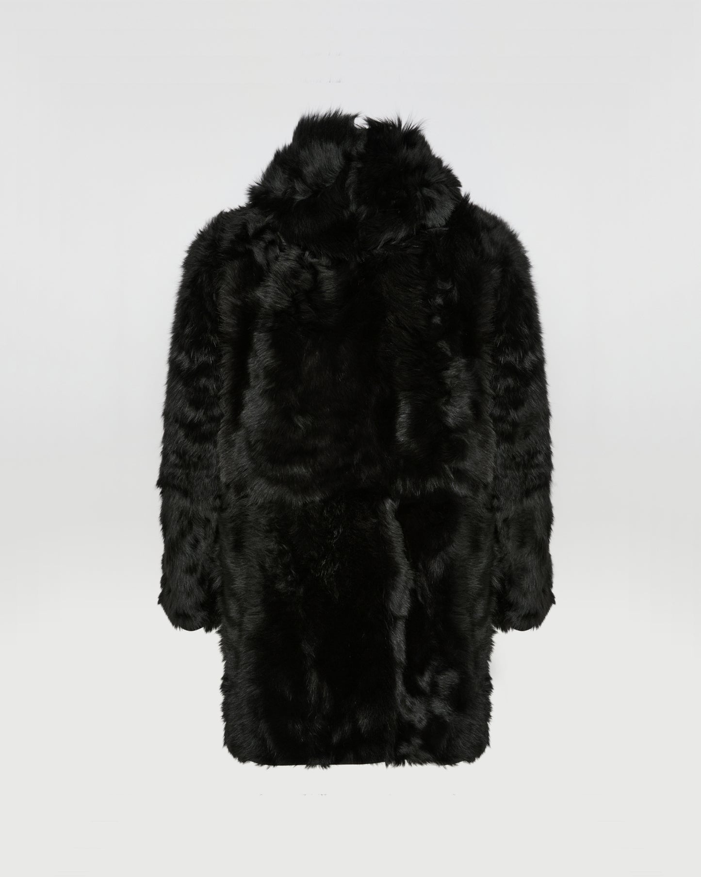 Toscana lambskin shearling parka style coat -Yves Salomon