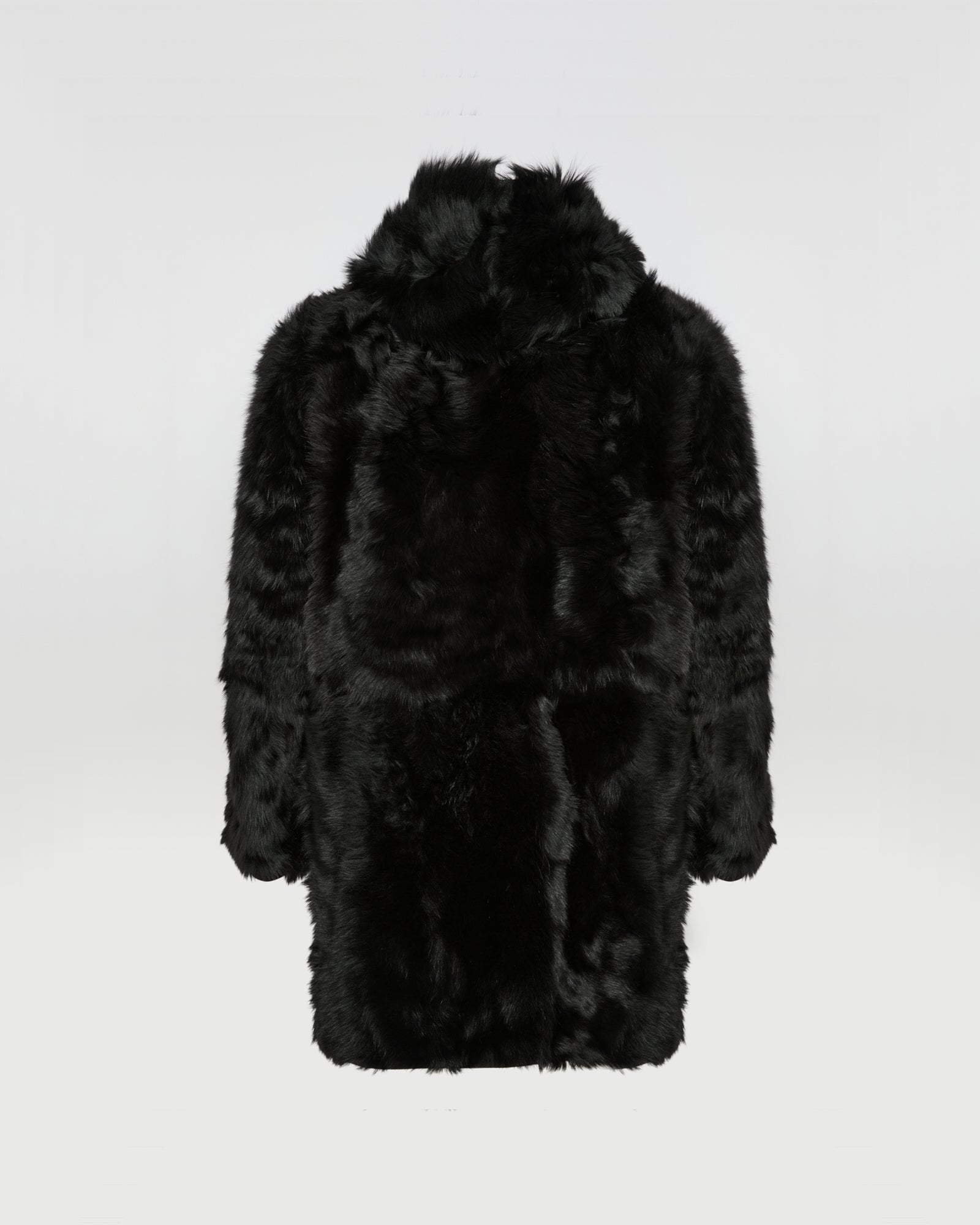 Toscana lambskin shearling parka style coat -Yves Salomon