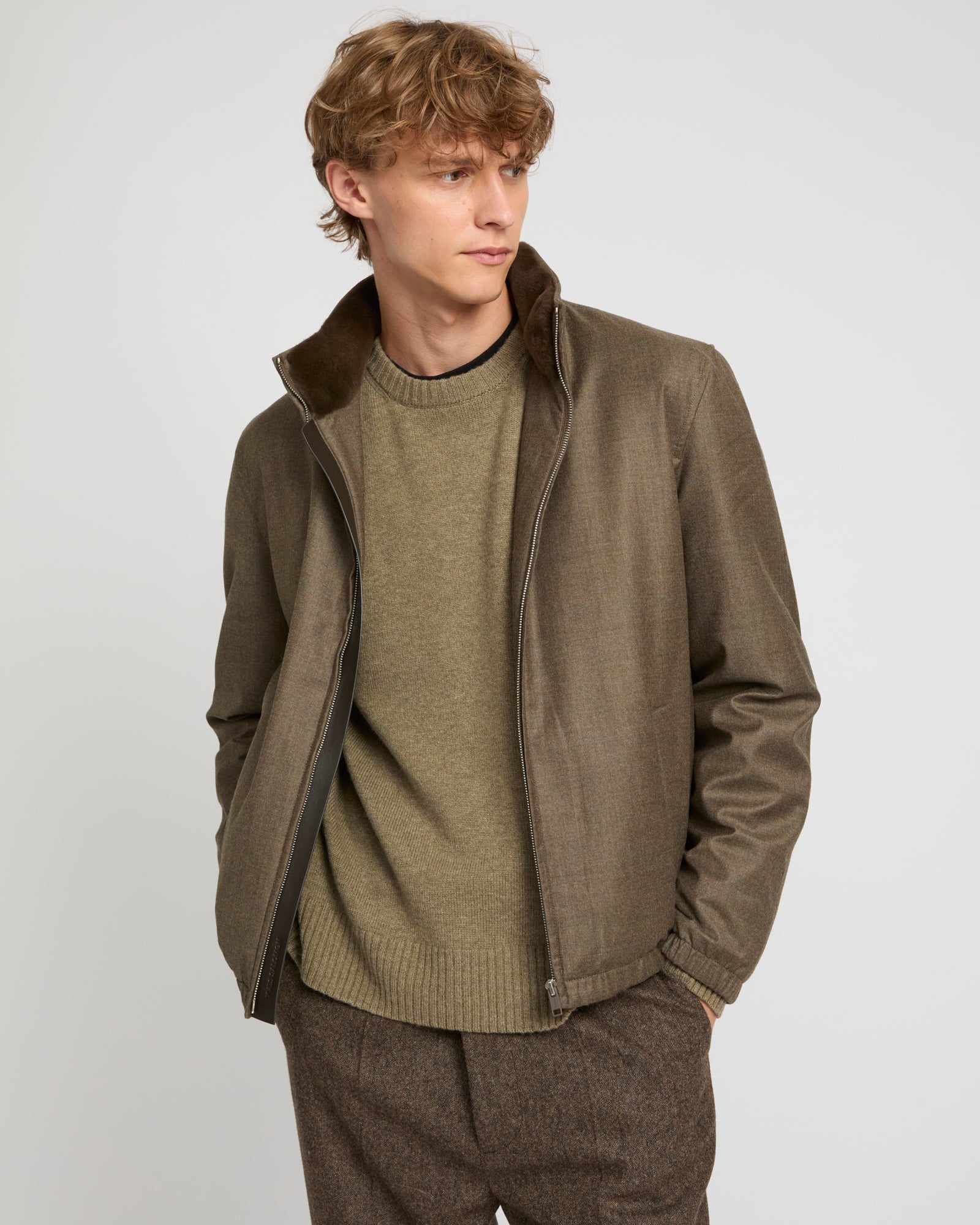 Iconics | Men's Loro Piana Fabric jackets – Yves Salomon UK