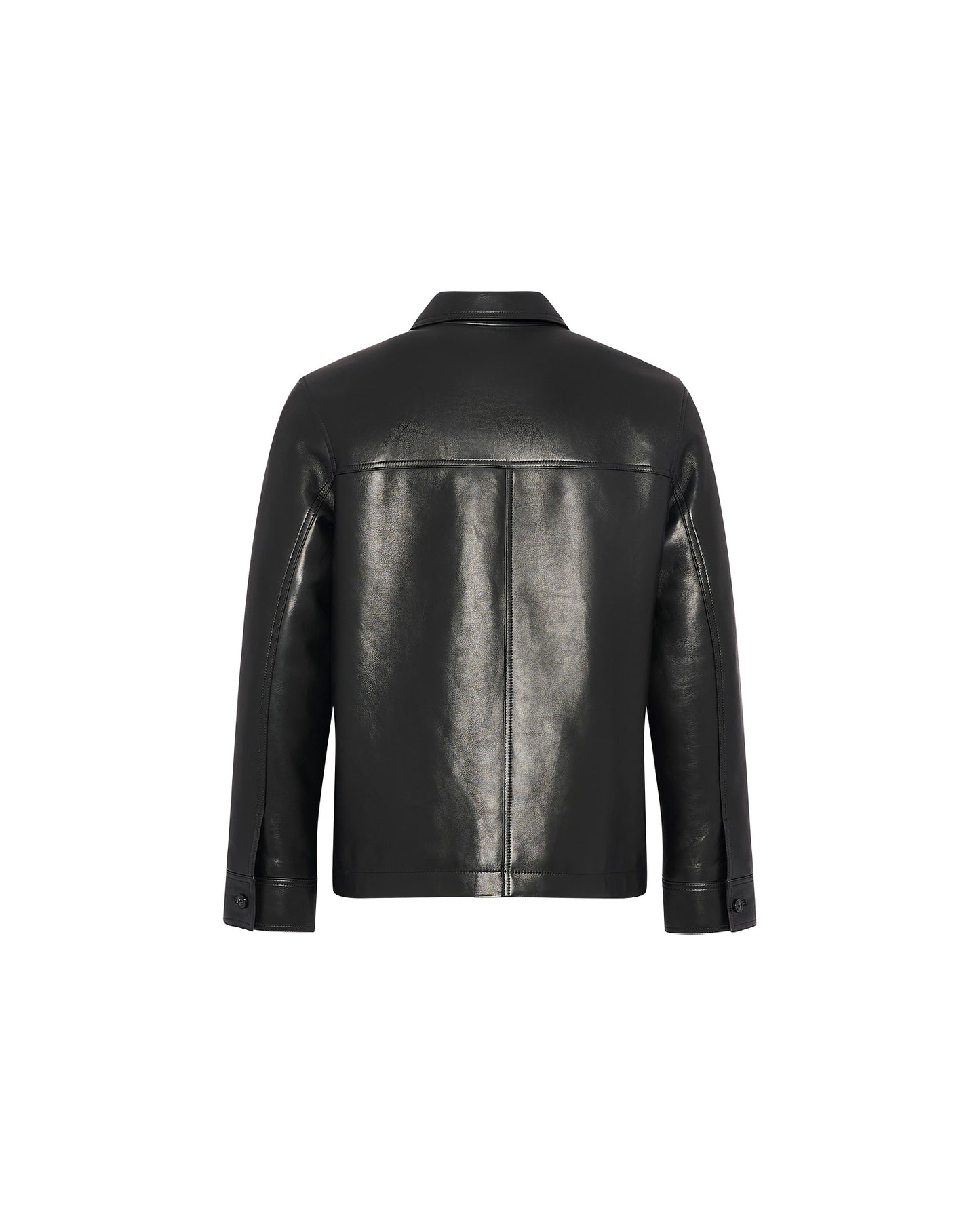 Lamb leather jacket