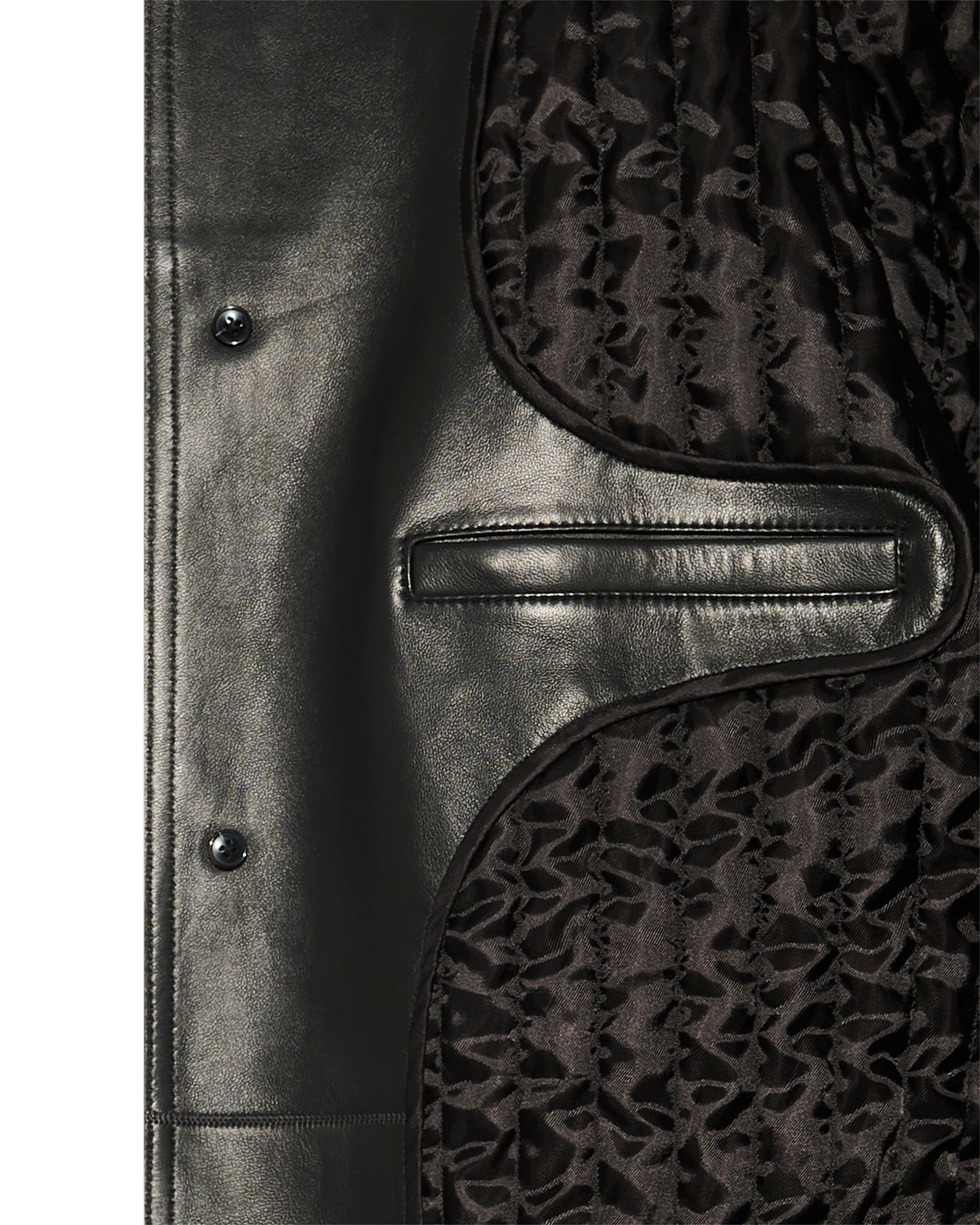 Lamb leather jacket
