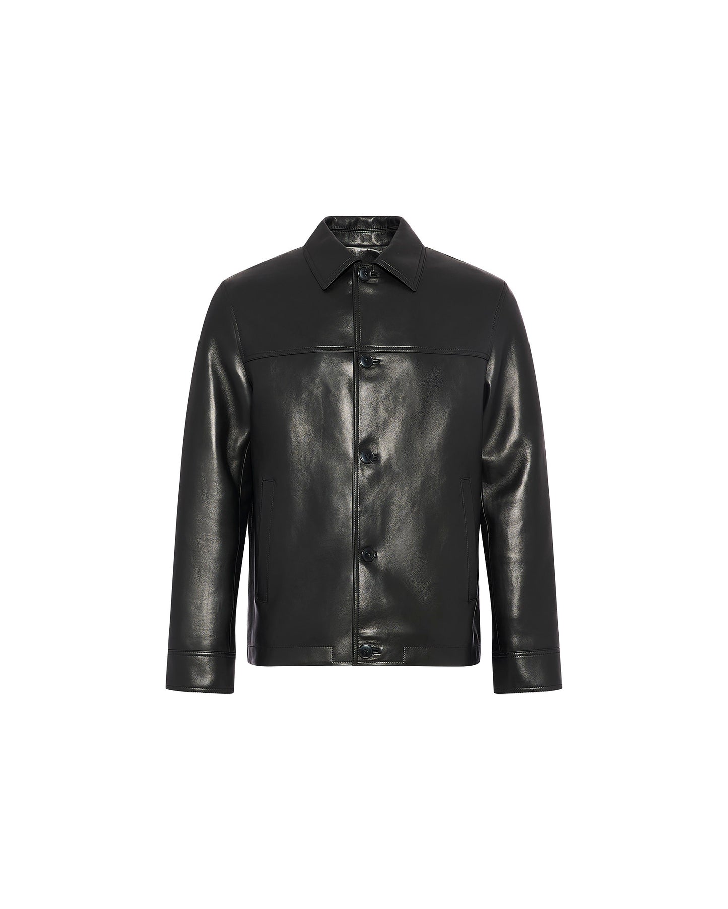 Lamb leather jacket