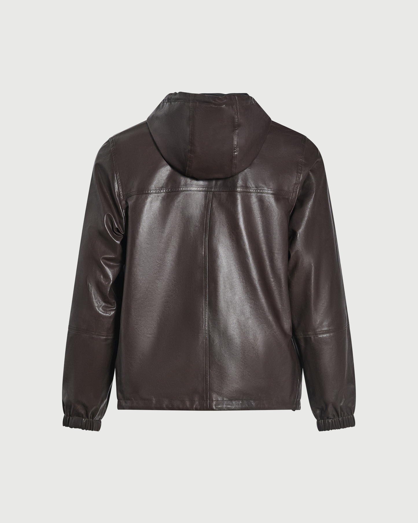 Reversible baby calfskin hoodie jacket - Yves Salomon - New Fall Winter Collection