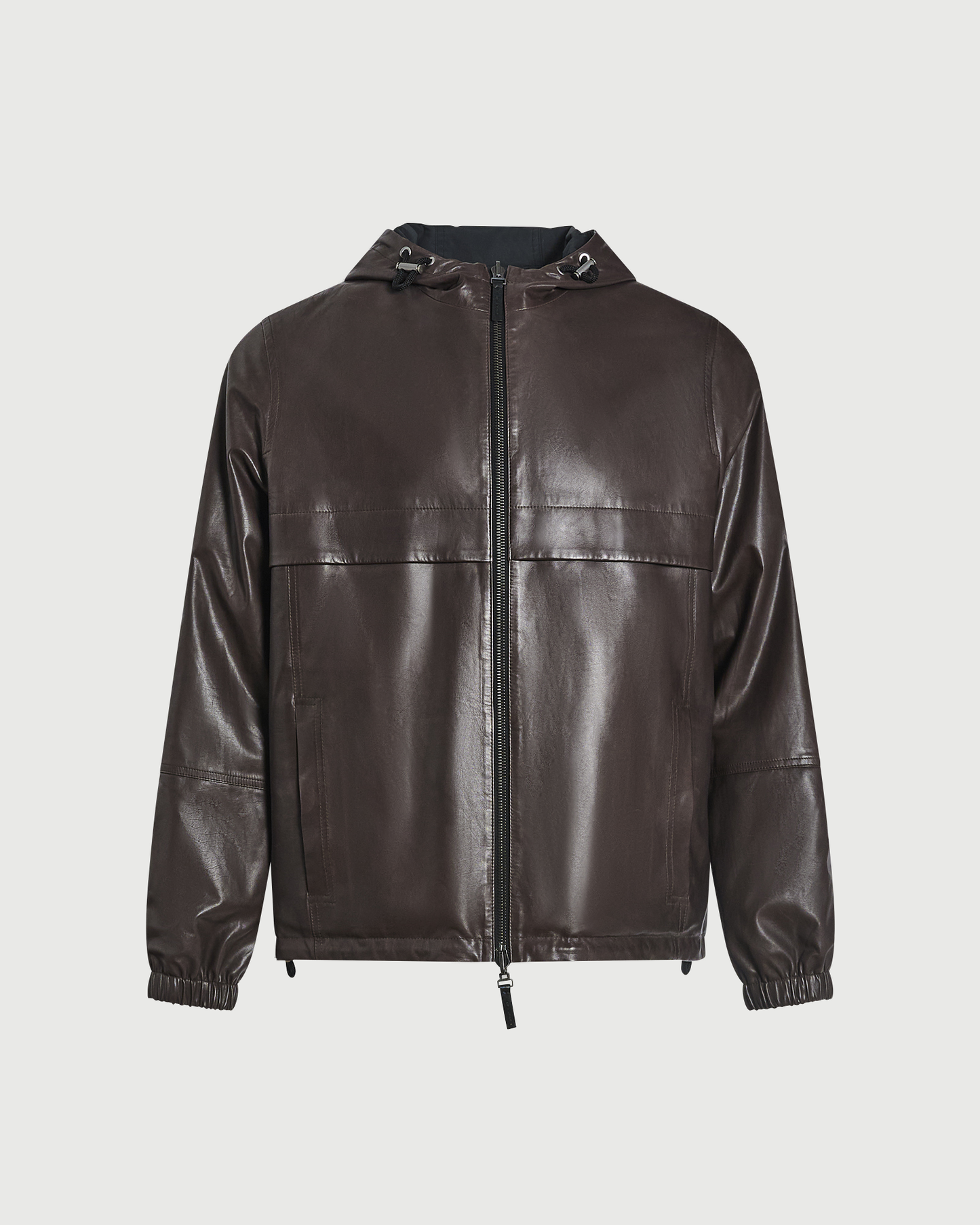 Reversible baby calfskin hoodie jacket - Yves Salomon - New Fall Winter Collection