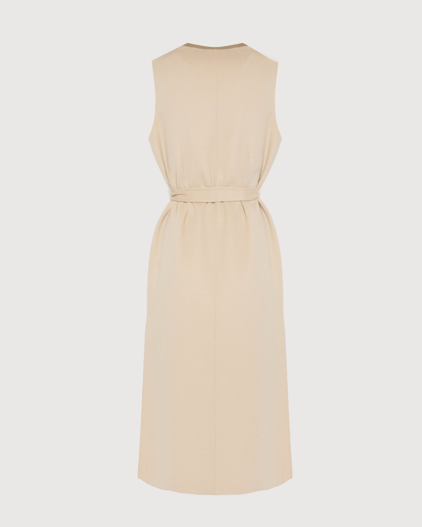 Long double-sided cashmere-blend gilet -Yves Salomon