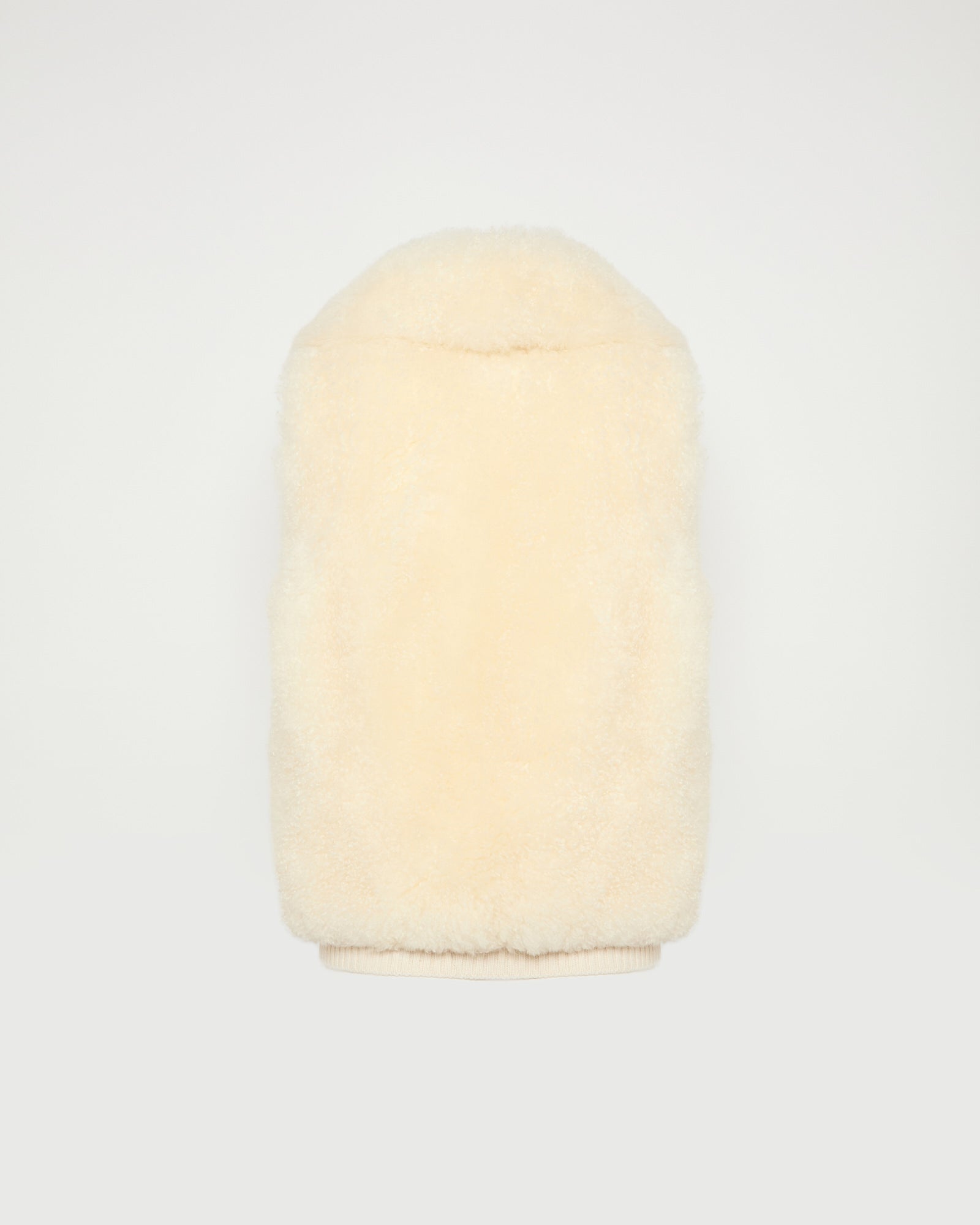 Cashmere lambskin and Merino knit gilet -Yves Salomon - New spring summer collection