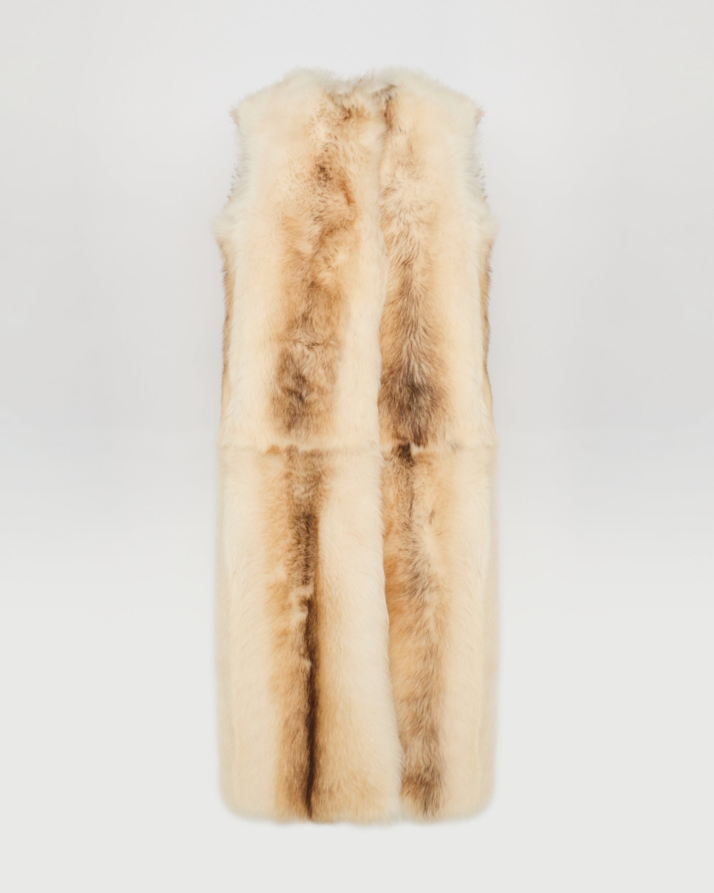 Long Toscana Shearling Vest -Yves Salomon
