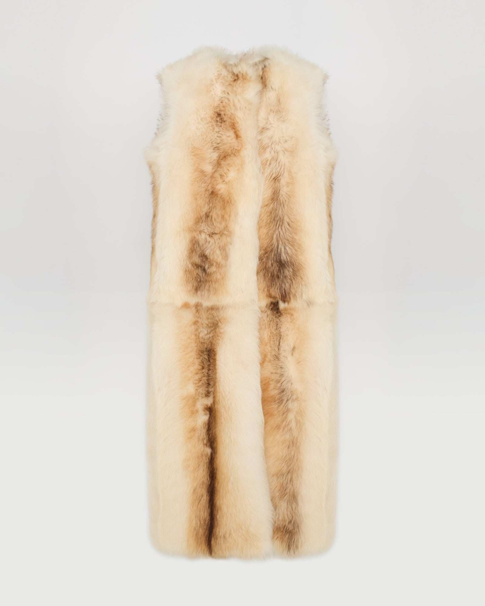 Long Toscana Shearling Vest -Yves Salomon