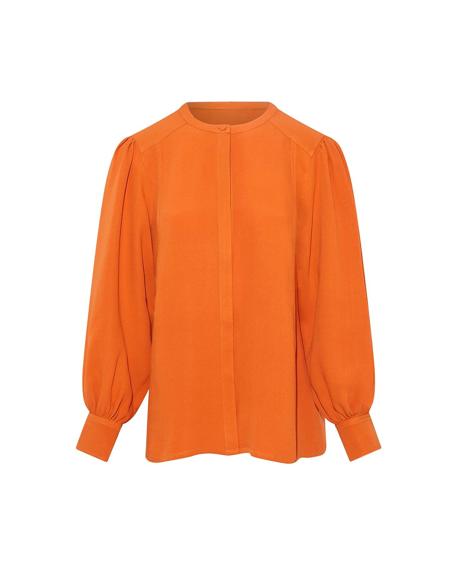 Silk crepe blouse