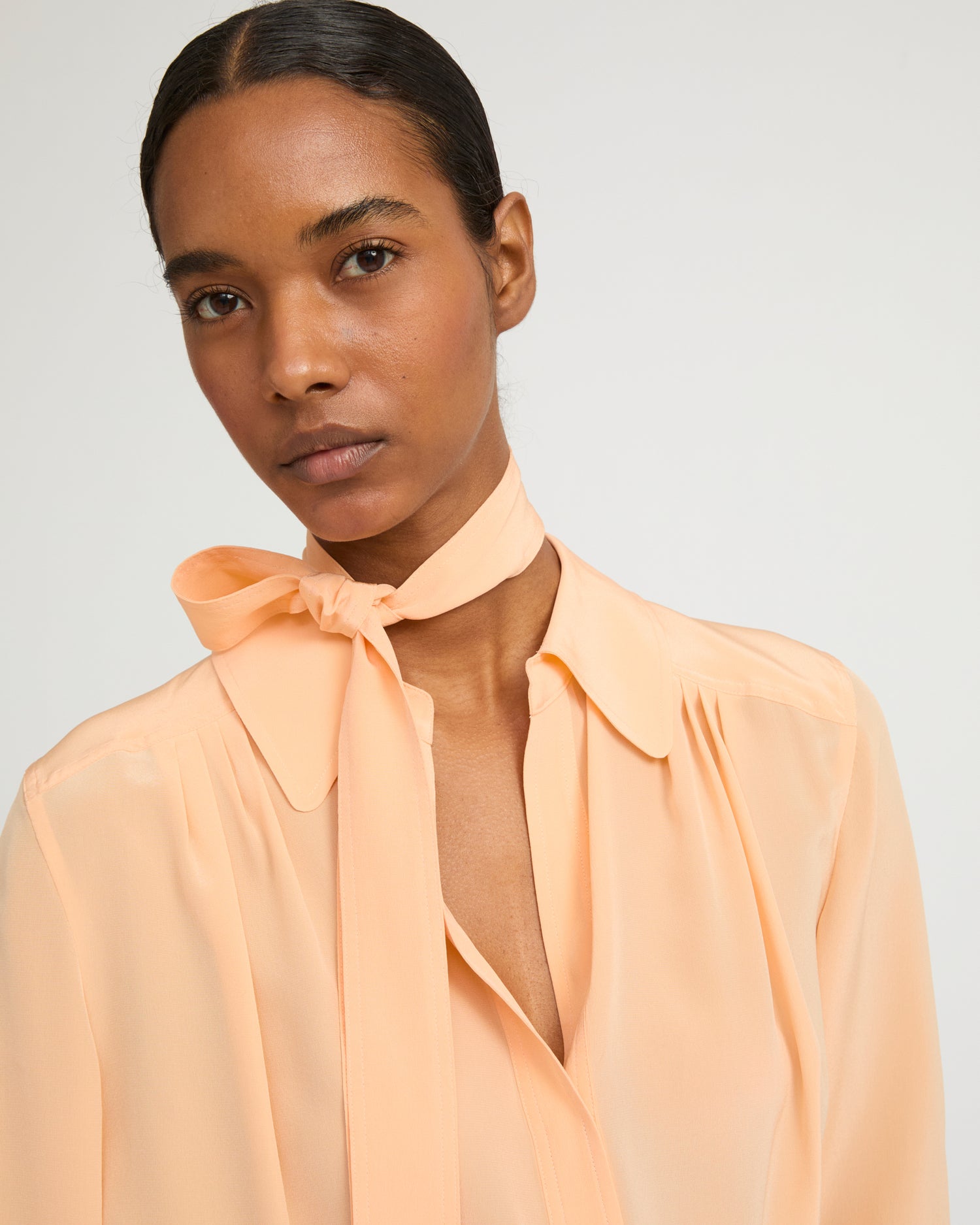 Light silk crepe blouse -Yves Salomon
