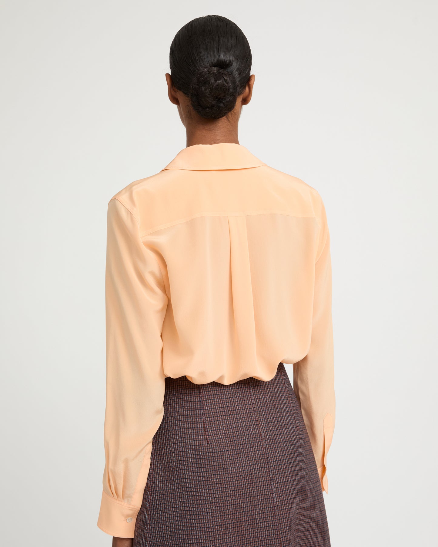 Light silk crepe blouse