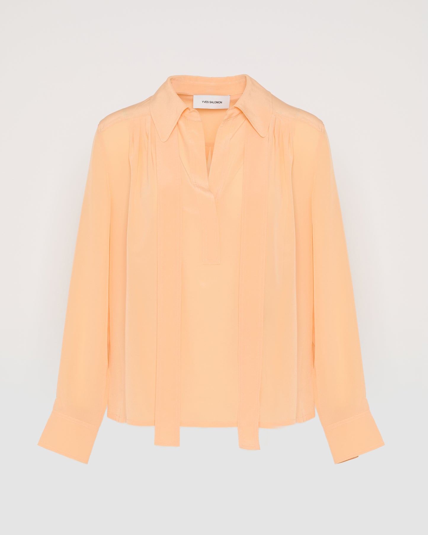 Light silk crepe blouse