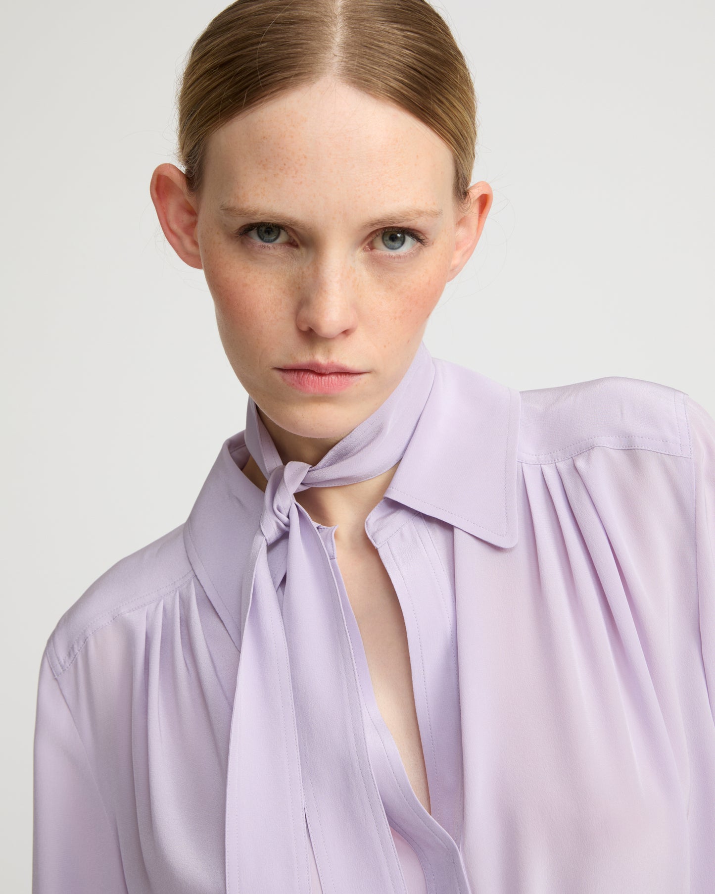 Light silk crepe blouse