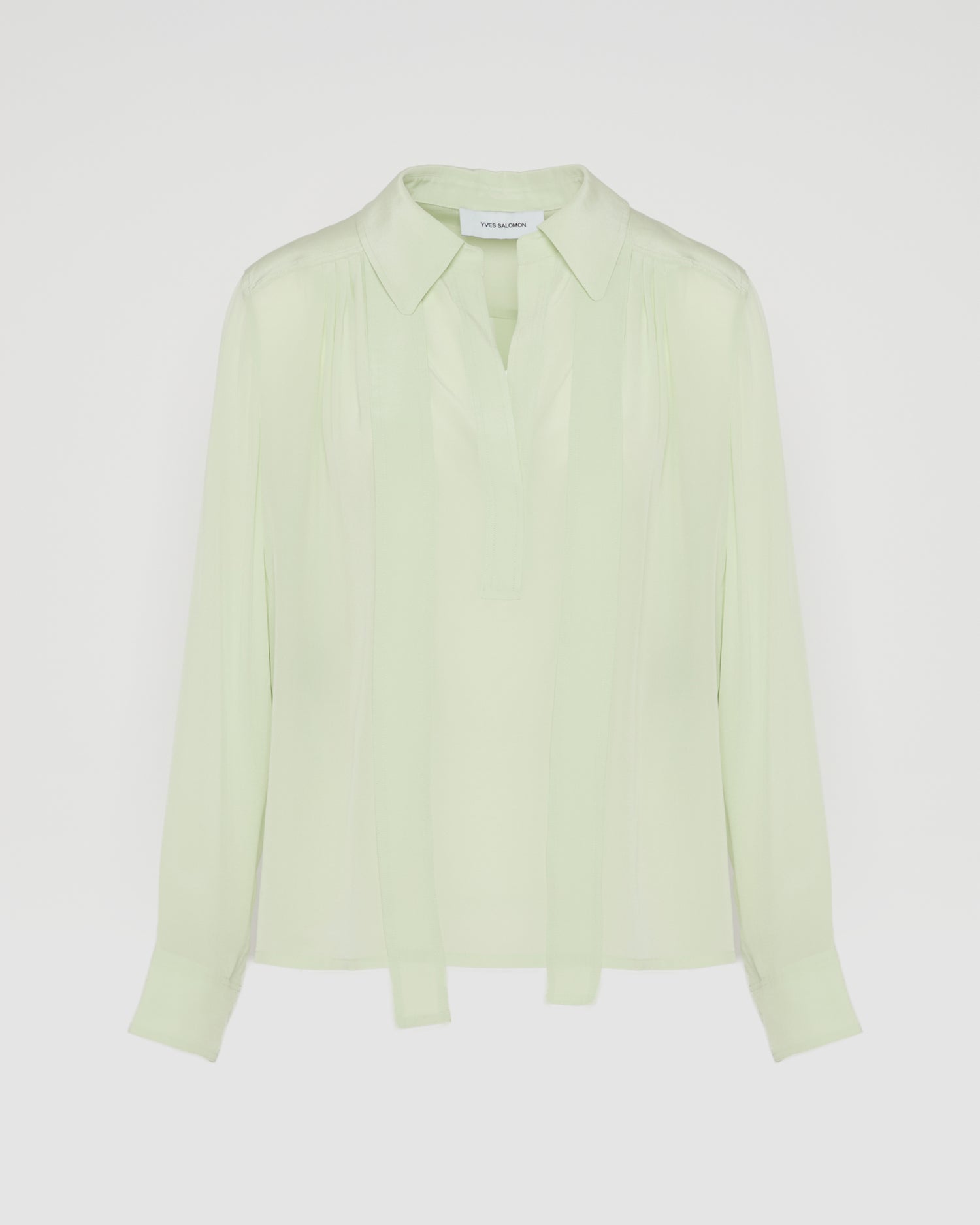 Light silk crepe blouse -Yves Salomon